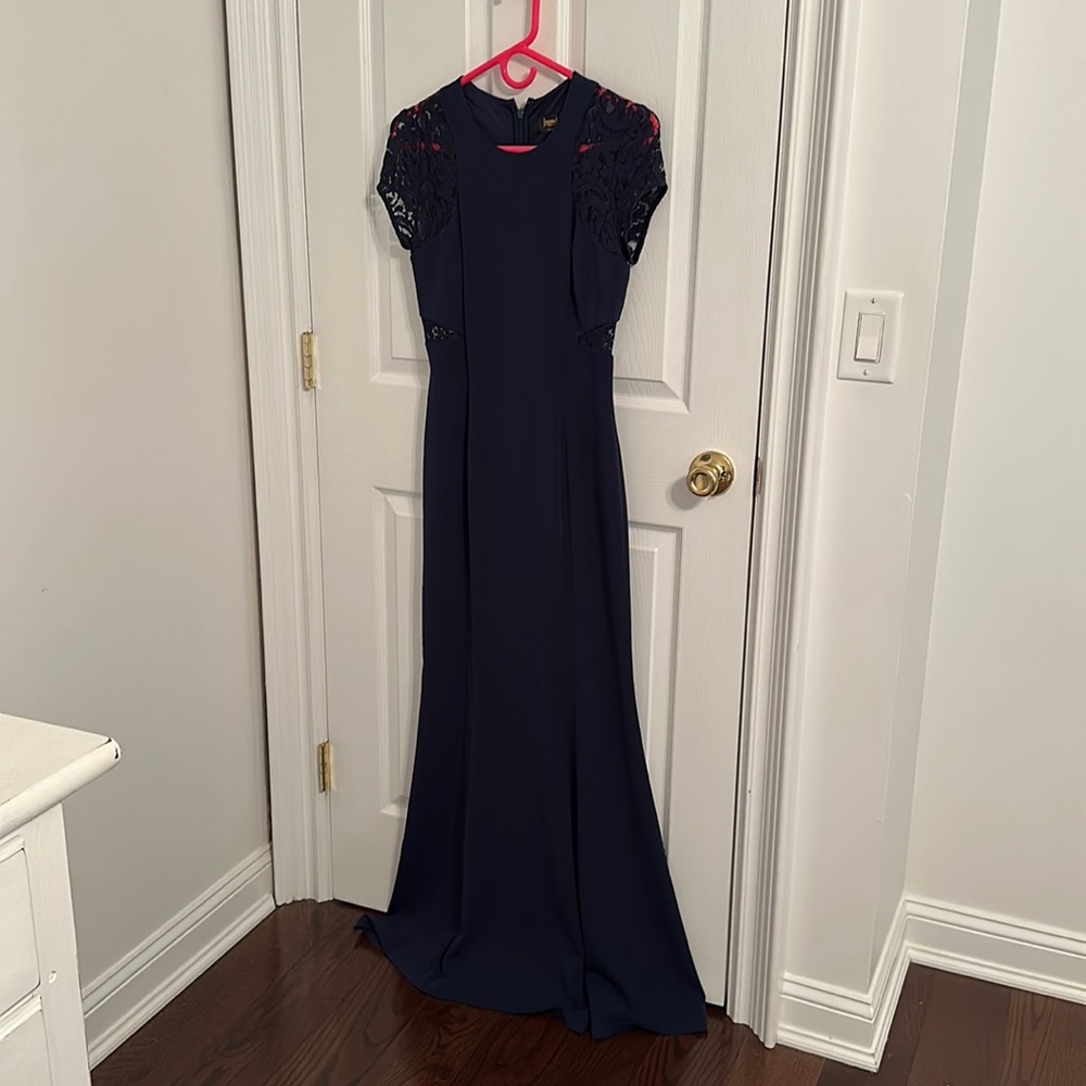 Laundry by Shelli Segal Navy Dress.